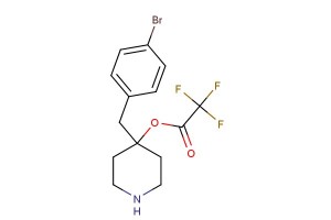 4-(4-bromobenzyl)piperidin-4-ol 2,2,2-trifluoroacetate