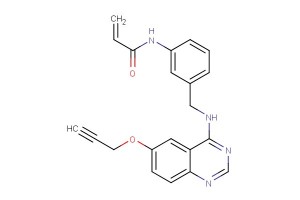 N-(3-(((6-(prop-2-yn-1-yloxy)quinazolin-4-yl)amino)methyl)phenyl)acrylamide