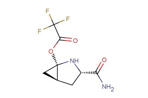 (1S,3S,5S)-2-azabicyclo[3.1.0]hexane-3-carboxamide 2,2,2-trifluoroacetate