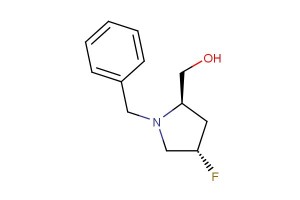 ((2R,4S)-1-benzyl-4-fluoropyrrolidin-2-yl)methanol