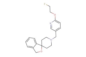1'-((6-(2-fluoroethoxy)pyridin-3-yl)methyl)-3H-spiro[isobenzofuran-1,4'-piperidine]