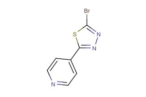 2-bromo-5-(pyridin-4-yl)-1,3,4-thiadiazole