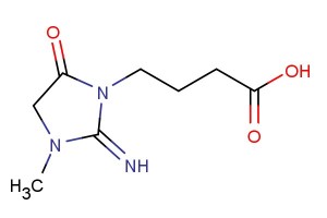 4-(2-imino-3-methyl-5-oxoimidazolidin-1-yl)butanoic acid
