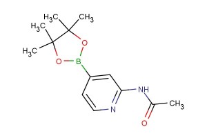N-(4-(4,4,5,5-tetramethyl-1,3,2-dioxaborolan-2-yl)pyridin-2-yl)acetamide