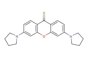 3,6-di(pyrrolidin-1-yl)-9H-xanthene-9-thione