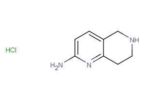 5,6,7,8-tetrahydro-1,6-naphthyridin-2-amine hydrochloride