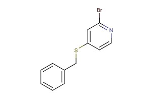 4-(benzylthio)-2-bromopyridine