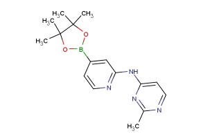 2-methyl-N-(4-(4,4,5,5-tetramethyl-1,3,2-dioxaborolan-2-yl)pyridin-2-yl)pyrimidin-4-amine