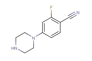 2-fluoro-4-(piperazin-1-yl)benzonitrile