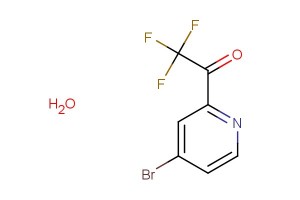 1-(4-bromopyridin-2-yl)-2,2,2-trifluoroethan-1-one hydrate
