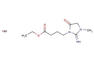 ethyl 4-(2-imino-3-methyl-5-oxoimidazolidin-1-yl)butanoate hydrobromide
