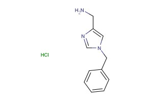 (1-benzyl-1H-imidazol-4-yl)methanamine hydrochloride