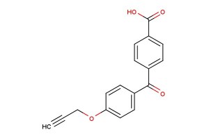 4-(4-(prop-2-yn-1-yloxy)benzoyl)benzoic acid