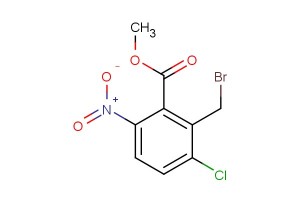 methyl 2-(bromomethyl)-3-chloro-6-nitrobenzoate