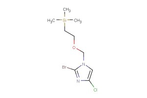 2-bromo-4-chloro-1-((2-(trimethylsilyl)ethoxy)methyl)-1H-imidazole