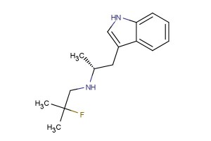 (R)-N-(1-(1H-indol-3-yl)propan-2-yl)-2-fluoro-2-methylpropan-1-amine