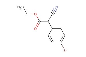 ethyl 2-(4-bromophenyl)-2-cyanoacetate