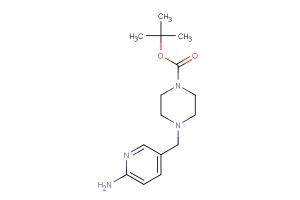 tert-butyl 4-((6-aminopyridin-3-yl)methyl)piperazine-1-carboxylate