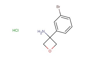 3-(3-bromophenyl)oxetan-3-amine hydrochloride