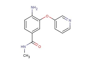 4-amino-N-methyl-3-(pyridin-3-yloxy)benzamide