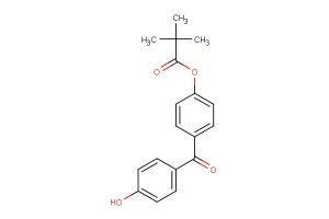 4-(4-hydroxybenzoyl)phenyl pivalate