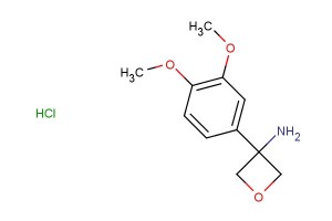 3-(3,4-dimethoxyphenyl)oxetan-3-amine hydrochloride