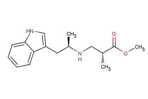 methyl (R)-3-(((R)-1-(1H-indol-3-yl)propan-2-yl)amino)-2-methylpropanoate
