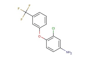 3-chloro-4-(3-(trifluoromethyl)phenoxy)aniline