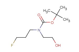 tert-butyl (3-fluoropropyl)(2-hydroxyethyl)carbamate