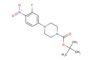 tert-butyl 4-(3-fluoro-4-nitrophenyl)piperazine-1-carboxylate