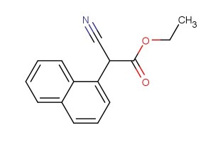 ethyl 2-cyano-2-(naphthalen-1-yl)acetate