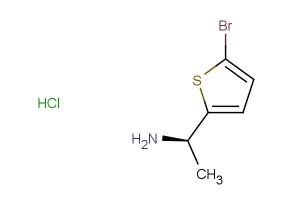 (1R)-1-(5-bromothiophen-2-yl)ethan-1-amine hydrochloride