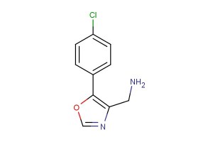 (5-(4-chlorophenyl)oxazol-4-yl)methanamine