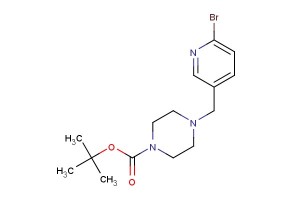 tert-butyl 4-((6-bromopyridin-3-yl)methyl)piperazine-1-carboxylate