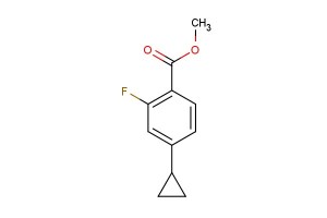 methyl 4-cyclopropyl-2-fluorobenzoate
