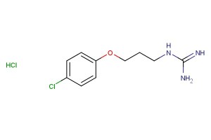 1-(3-(4-chlorophenoxy)propyl)guanidine hydrochloride