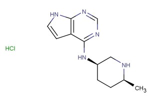 N-((3R,6S)-6-methylpiperidin-3-yl)-7H-pyrrolo[2,3-d]pyrimidin-4-amine hydrochloride