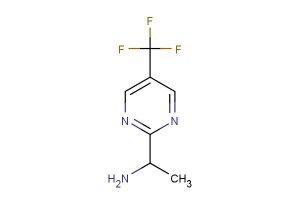 1-(5-(trifluoromethyl)pyrimidin-2-yl)ethanamine