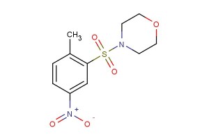 4-((2-methyl-5-nitrophenyl)sulfonyl)morpholine