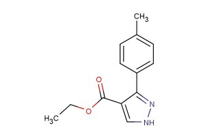 ethyl 3-(p-tolyl)-1H-pyrazole-4-carboxylate