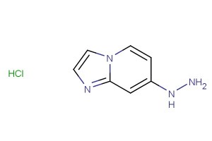 7-hydrazinylimidazo[1,2-a]pyridine hydrochloride