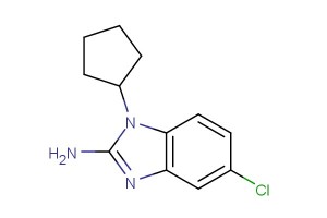 5-chloro-1-cyclopentyl-1H-benzo[d]imidazol-2-amine