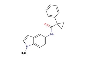 N-(1-methyl-1H-indol-5-yl)-1-phenylcyclopropanecarboxamide