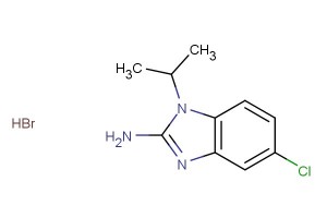 5-chloro-1-isopropyl-1H-benzo[d]imidazol-2-amine hydrobromide