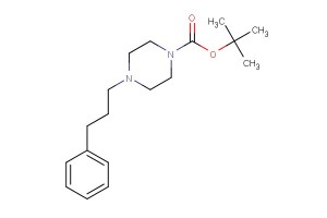 tert-butyl 4-(3-phenylpropyl)piperazine-1-carboxylate