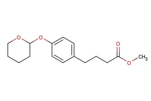 methyl 4-(4-((tetrahydro-2H-pyran-2-yl)oxy)phenyl)butanoate