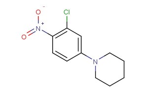 1-(3-chloro-4-nitrophenyl)piperidine