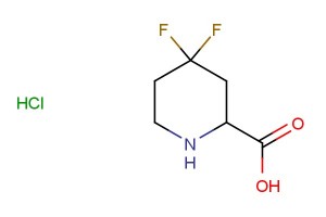 4,4-difluoropiperidine-2-carboxylic acid hydrochloride