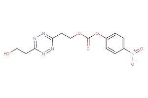 2-(6-(2-hydroxyethyl)-1,2,4,5-tetrazin-3-yl)ethyl (4-nitrophenyl) carbonate