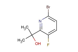 2-(6-bromo-3-fluoropyridin-2-yl)propan-2-ol